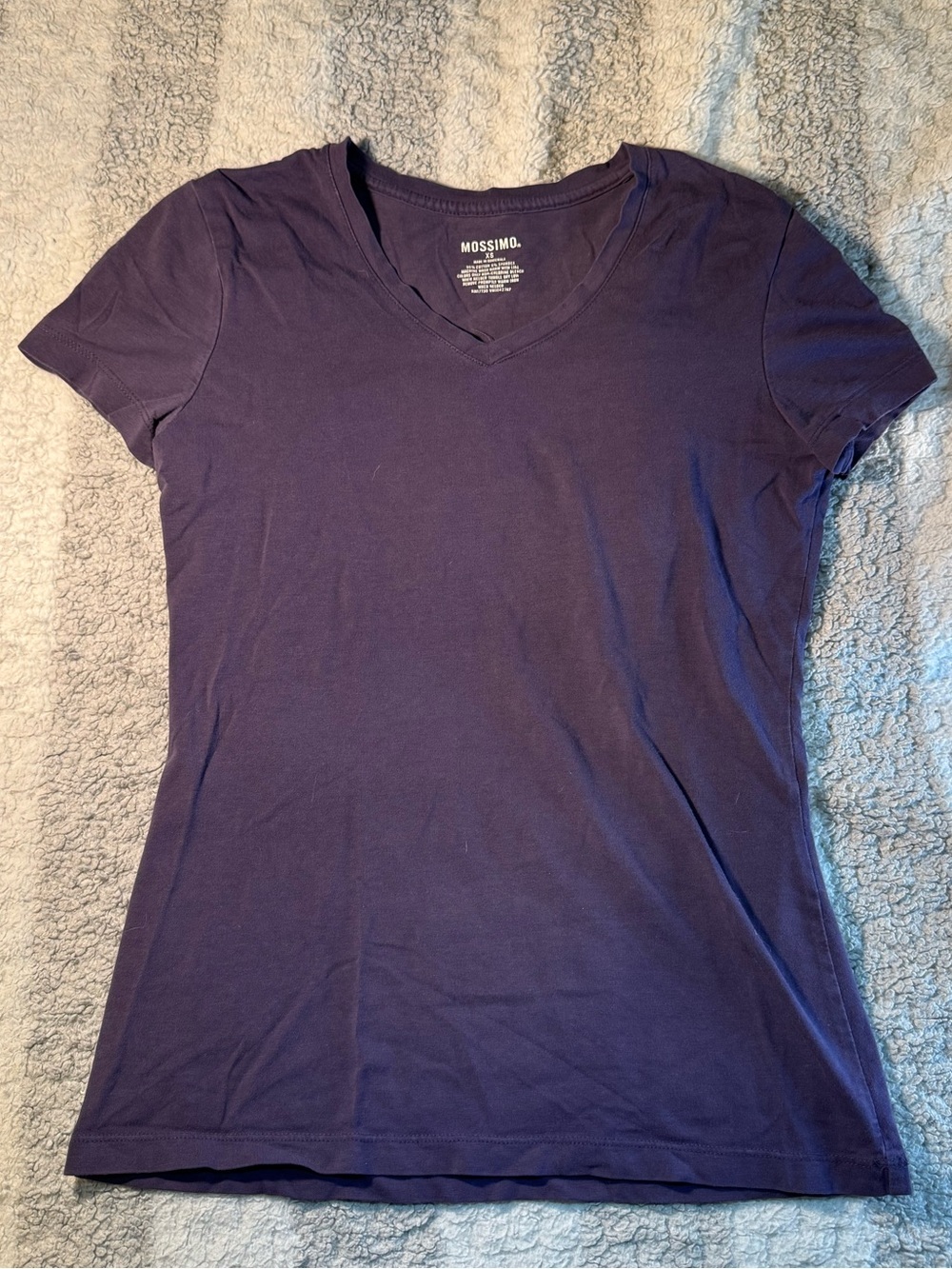 Mossimo Tight Purple T-Shirt